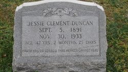 Jessie Clement “Clem” Duncan 