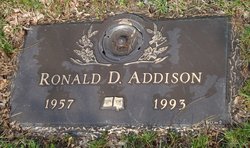 Ronald D Addison 