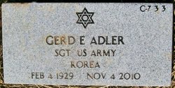 Sgt Gerd E Adler 