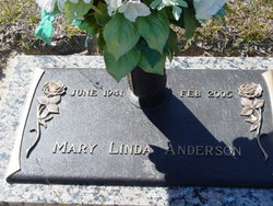 Mary Linda <I>Ramey</I> Anderson 