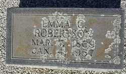 Emma <I>Camp</I> Robertson 