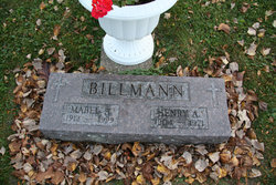 Mabel A. <I>Spieker</I> Billmann 