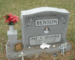 Pat A. <I>Hendrix</I> Benson 