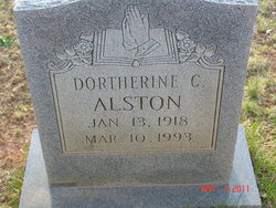 Dortherine C Alston 