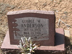George Wilburn Anderson 