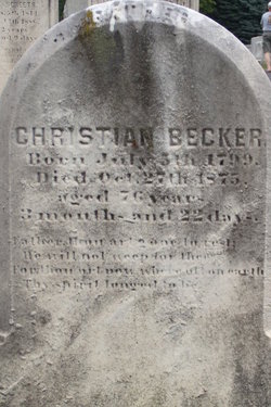 Rev Christian B. Becker 