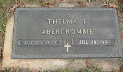 Thelma F Abercrombie 