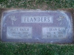Alice <I>Hatch</I> Flanders 