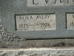 Nora <I>Avery</I> Evans 