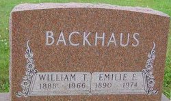 Emilie E. <I>Schumann</I> Backhaus 