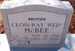 Clois “Red” McBee 