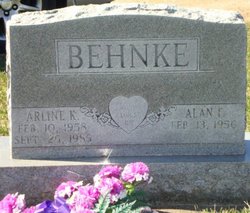 Arlene K <I>Bier</I> Behnke 