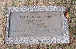 PFC Emil Dale Sapp 