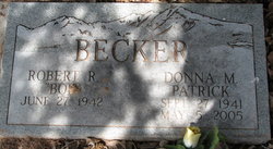 Donna M <I>Patrick</I> Becker 