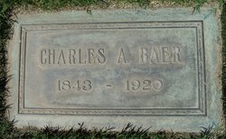 Charles Arthur Baer 