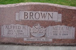 Alfred H <I>Braun</I> Brown 
