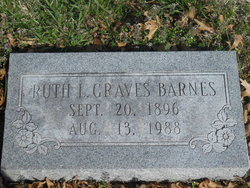 Ruth L <I>Graves</I> Barnes 