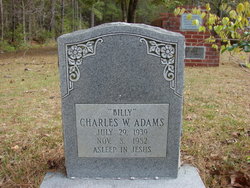 Charles W. “Billy” Adams 