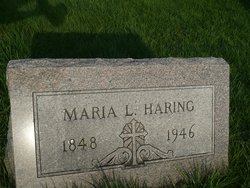 Maria Louise <I>Albrecht</I> Haring 