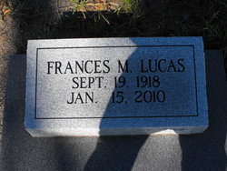 Frances Marie <I>Kidd</I> Lucas 