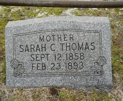 Sarah C “Sallie” <I>Conover</I> Thomas 