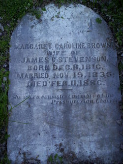 Margaret Caroline <I>Brown</I> Stevenson 