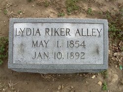 Lydia M. <I>Riker</I> Alley 