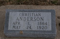 Anders Christian “Christian” Anderson 