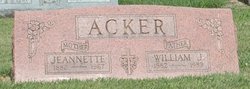 William J Acker 