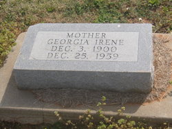 Georgia Irene <I>Nelms</I> Baker 