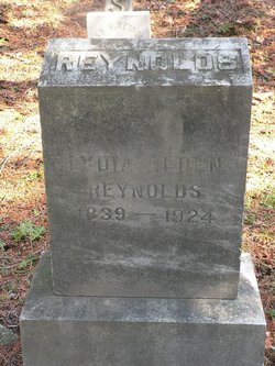 Lydia Acendith <I>Alden</I> Reynolds 