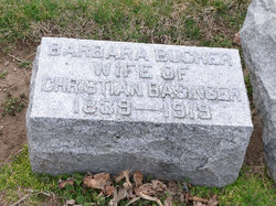 Barbara <I>Bucher</I> Basinger 