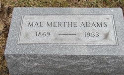 Mae Merthe Adams 