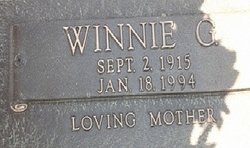 Winnie Lucille <I>Gunter</I> Ayres 