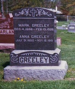 Anna <I>Sweeny</I> Greeley 