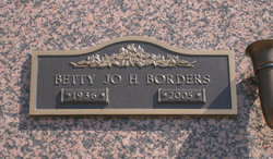 Betty Jo H Borders 