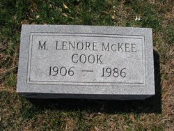 Myrtle Lenore <I>McKee</I> Cook 