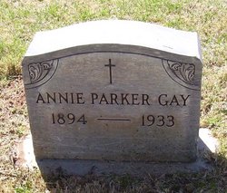 Annie <I>Parker</I> Gay 