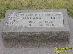 Barbara <I>Ochsner</I> Ehret 