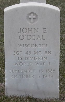 Sgt John Edward O'Deal 