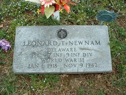 Pfc. Leonard Thomas Newnam 