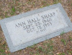 Ann Hall Sharp 