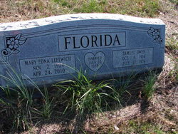 Mary Edna <I>Leftwich</I> Florida 