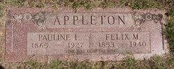 Pauline Isabel <I>Carroll</I> Appleton 