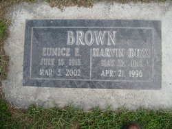 Marvin “Buzz” Brown 