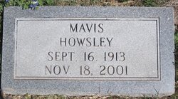 Mavis Estelle <I>Fant</I> Howsley 