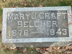 Mary Jane <I>Hine</I> Craft Belcher 