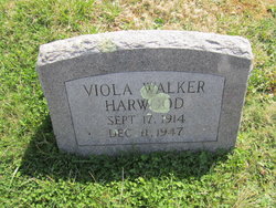 Viola <I>Walker</I> Harwood 