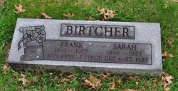 Sarah E <I>Betts</I> Birtcher 