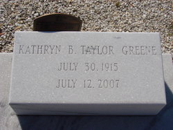 Kathryn Lurae <I>Butler</I> Taylor Greene 